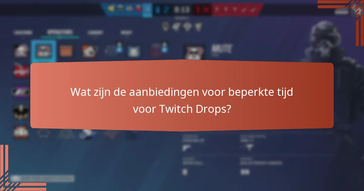 Welke unieke cosmetica kunnen worden verkregen via Twitch Drops?