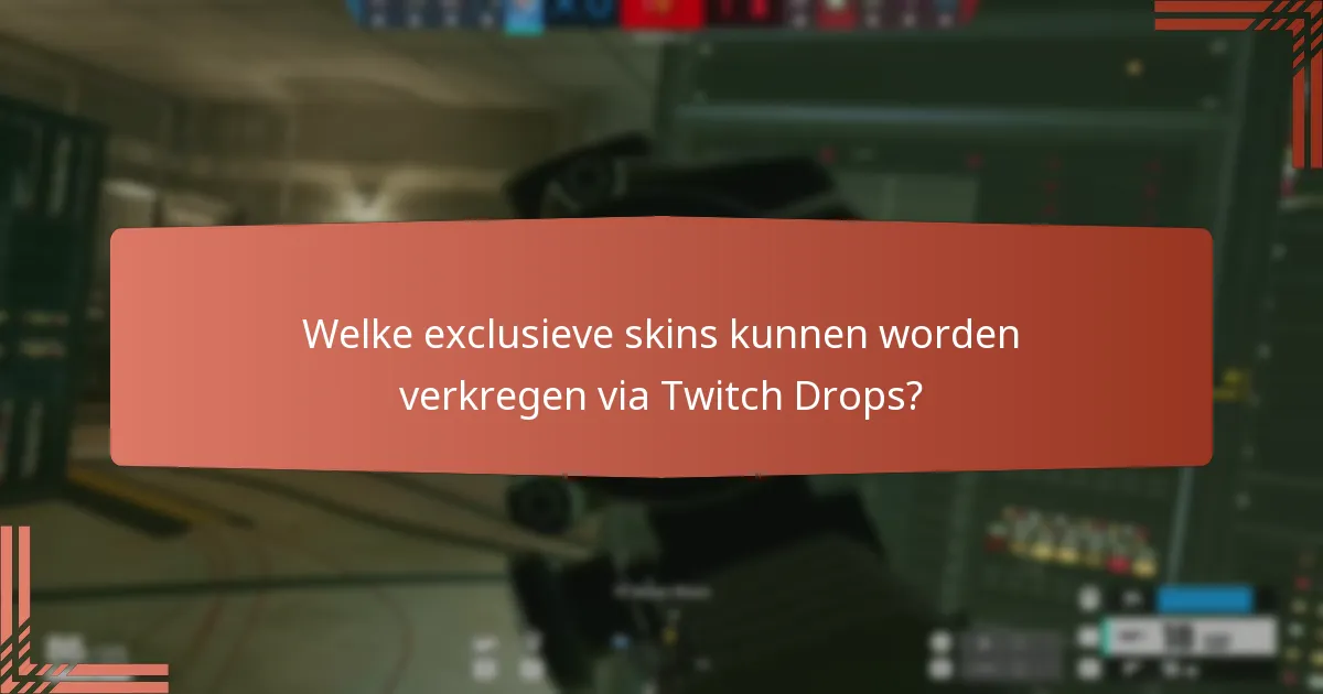Hoe kunnen Twitch Drops leiden tot het verdienen van in-game valuta?